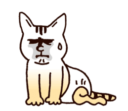 CAT DUDU STANDUP sticker #10705273