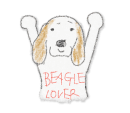 NANO PICO MIKIKO THE BEAGLE sticker #10705372