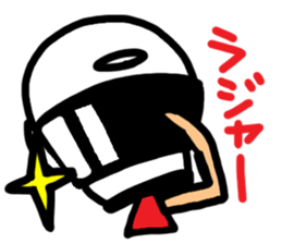 Motorcycle rider2 sticker #10705520