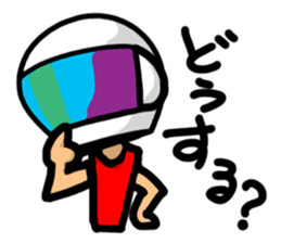 Motorcycle rider2 sticker #10705525