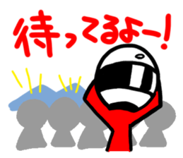 Motorcycle rider2 sticker #10705532