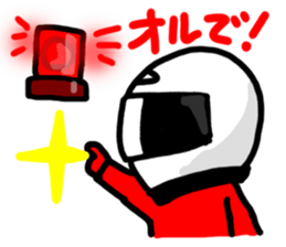 Motorcycle rider2 sticker #10705535