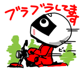 Motorcycle rider2 sticker #10705546