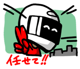 Motorcycle rider2 sticker #10705551