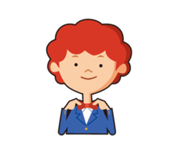 redhead bon sticker #10705785