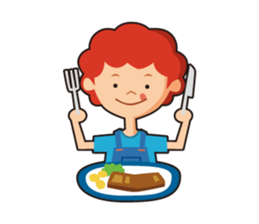 redhead bon sticker #10705789