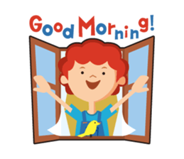 redhead bon sticker #10705790