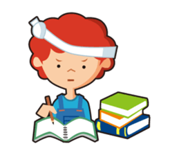 redhead bon sticker #10705791