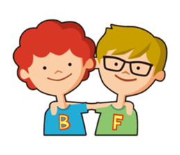 redhead bon sticker #10705792