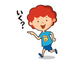 redhead bon sticker #10705795