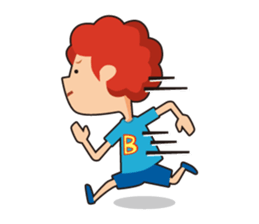 redhead bon sticker #10705797