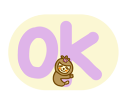 Sloth san sticker sticker #10705881