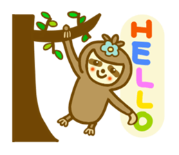 Sloth san sticker sticker #10705898