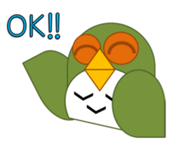 Surprisingly useful owl stamp sticker #10706259