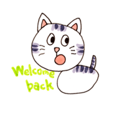 cat from JAPAN sticker #10707042