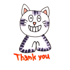 cat from JAPAN sticker #10707043