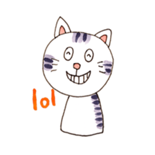 cat from JAPAN sticker #10707046