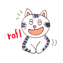 cat from JAPAN sticker #10707047