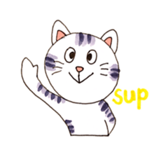 cat from JAPAN sticker #10707048