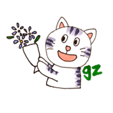 cat from JAPAN sticker #10707050