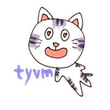 cat from JAPAN sticker #10707051