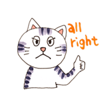 cat from JAPAN sticker #10707052