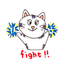 cat from JAPAN sticker #10707056