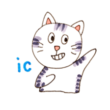 cat from JAPAN sticker #10707059