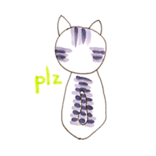 cat from JAPAN sticker #10707064