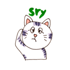 cat from JAPAN sticker #10707066