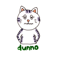 cat from JAPAN sticker #10707074