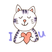 cat from JAPAN sticker #10707076