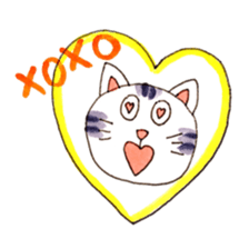 cat from JAPAN sticker #10707077