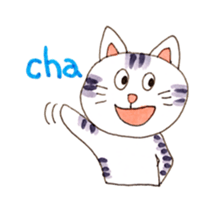 cat from JAPAN sticker #10707078