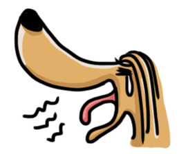 the Arrogant Afghan Hound sticker #10707408