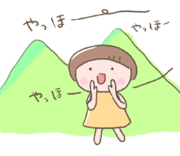 Daily life of mushroom sticker #10707540