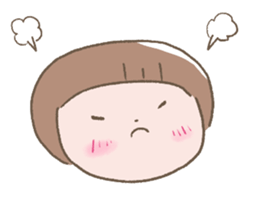 Daily life of mushroom sticker #10707545