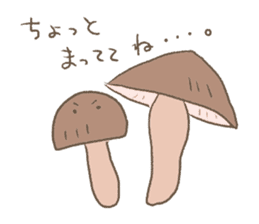 Daily life of mushroom sticker #10707553