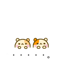 Hamster Balloon sticker #10707909