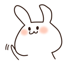 Healing of rabbit 2 sticker #10707924