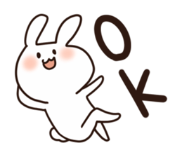 Healing of rabbit 2 sticker #10707925