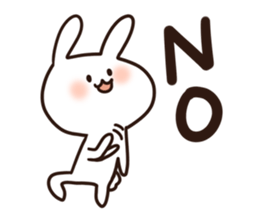 Healing of rabbit 2 sticker #10707926