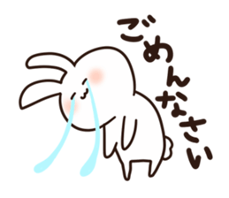 Healing of rabbit 2 sticker #10707928