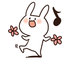 Healing of rabbit 2 sticker #10707929