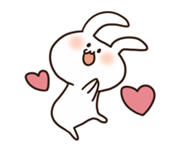 Healing of rabbit 2 sticker #10707933