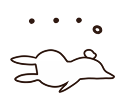 Healing of rabbit 2 sticker #10707934