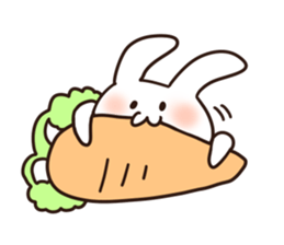 Healing of rabbit 2 sticker #10707935