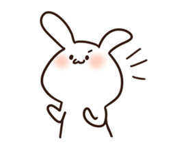 Healing of rabbit 2 sticker #10707939