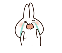 Healing of rabbit 2 sticker #10707940