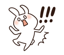 Healing of rabbit 2 sticker #10707942